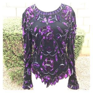 Sequined Vintage blouse